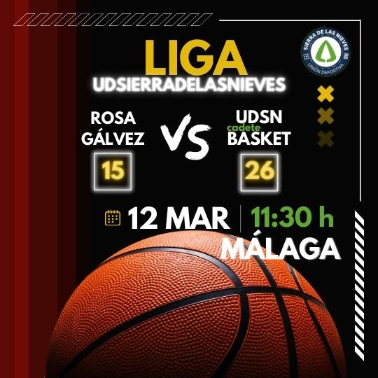 Segunda Fase | Ud-Sierra-de-las-Nieves-Basket-Vs-Rosa-Galvez