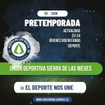 Sigue la actualidad de la pretemporada 23-24 de la UD Sierra de las Nieves