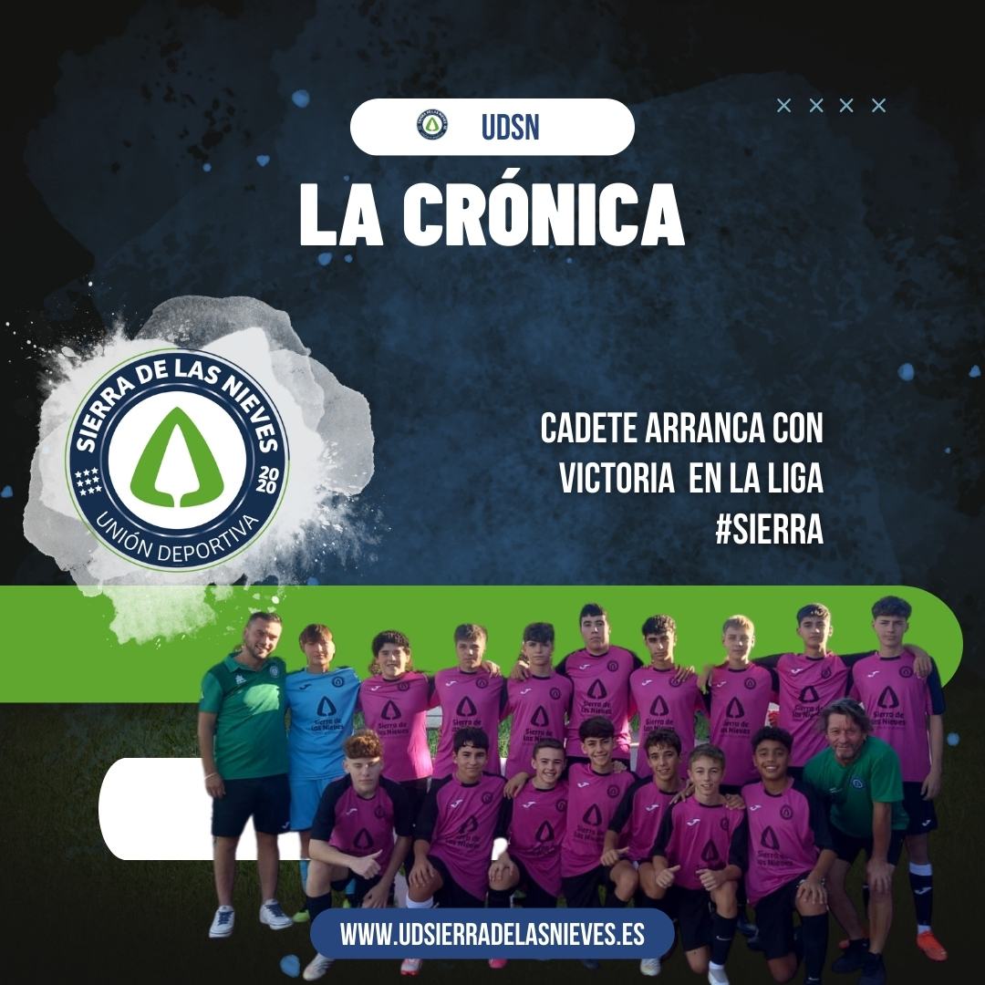 La crónica de la Sierra de las Nieves - Cadete arranca con una contundente victoria ante el antequera