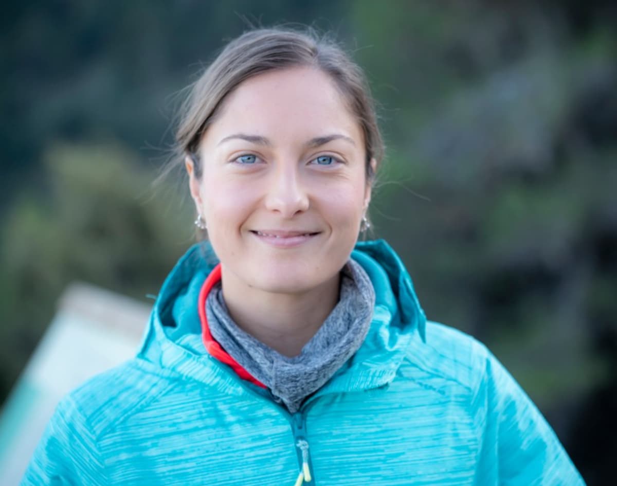 Tania corredora de la Sierra de las Nieves