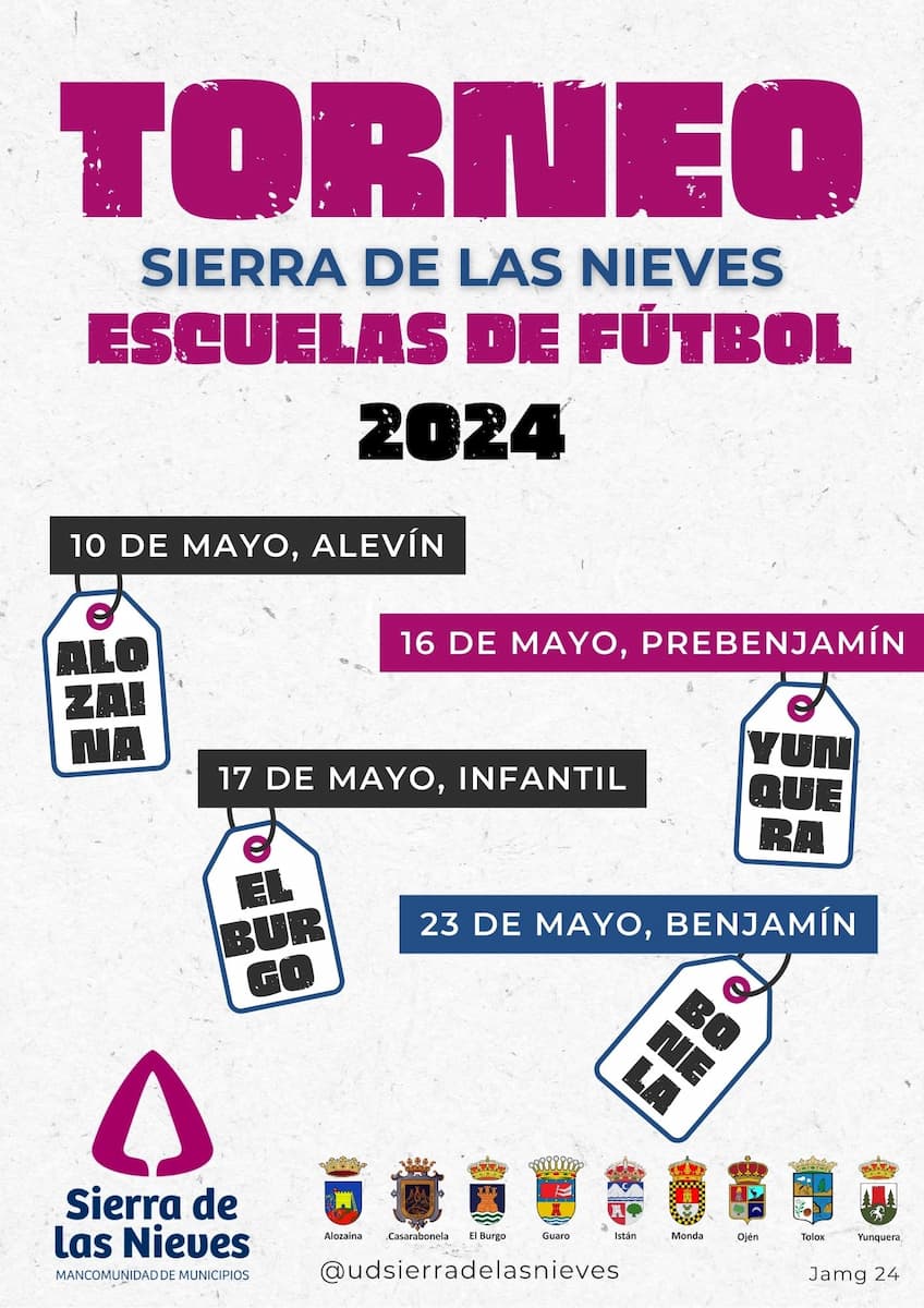 Torneo Clausura de las Escuelas Sierra de las Nieves 2024 - web