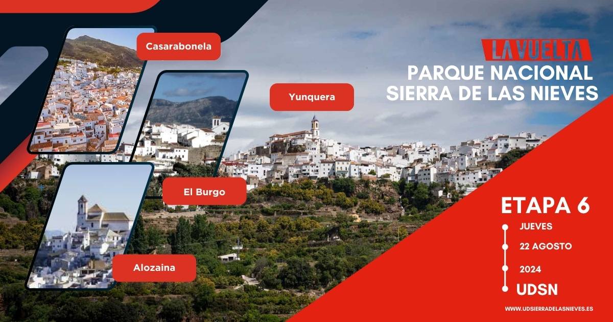 Etapa 6 de la Vuelta Ciclista a España 2024- Unión Deportiva Sierra de las Nieves