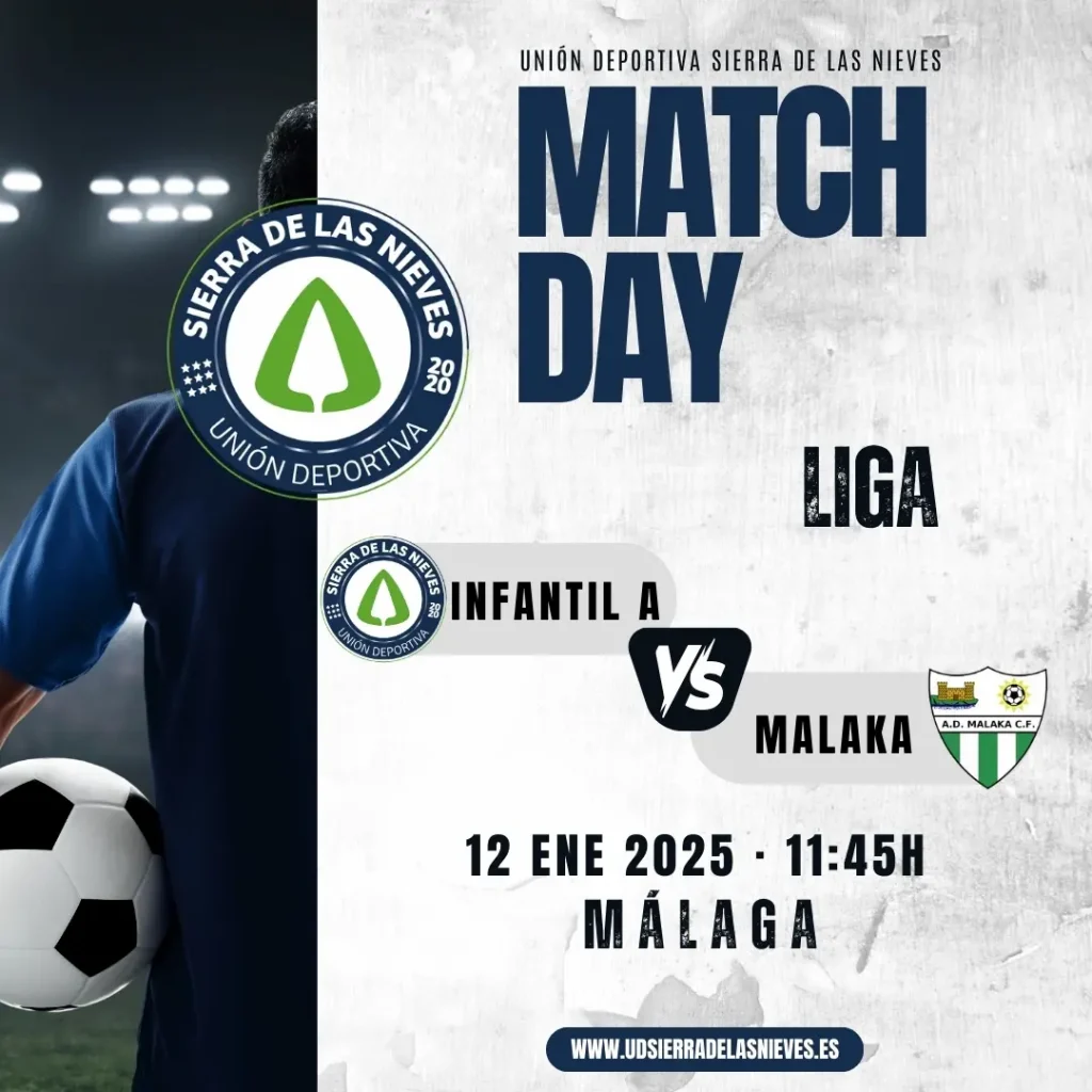 infantil a vs malaka - jornada del 11 de enero de 2025