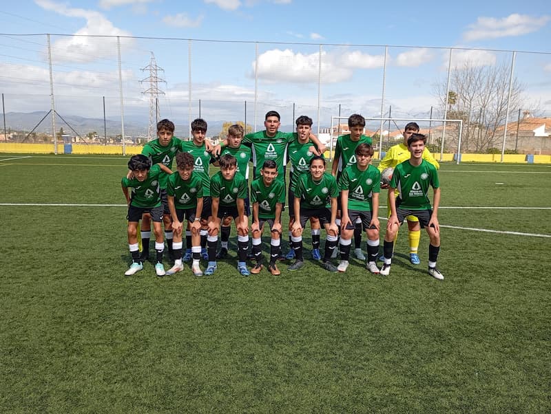 Cadete A en la joranda del 23 y 24 de marzo de 2025