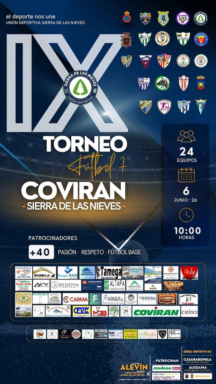 IX Torneo Sierra de las Nieves COVIRAN 2026 - web